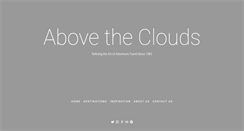 Desktop Screenshot of aboveclouds.com